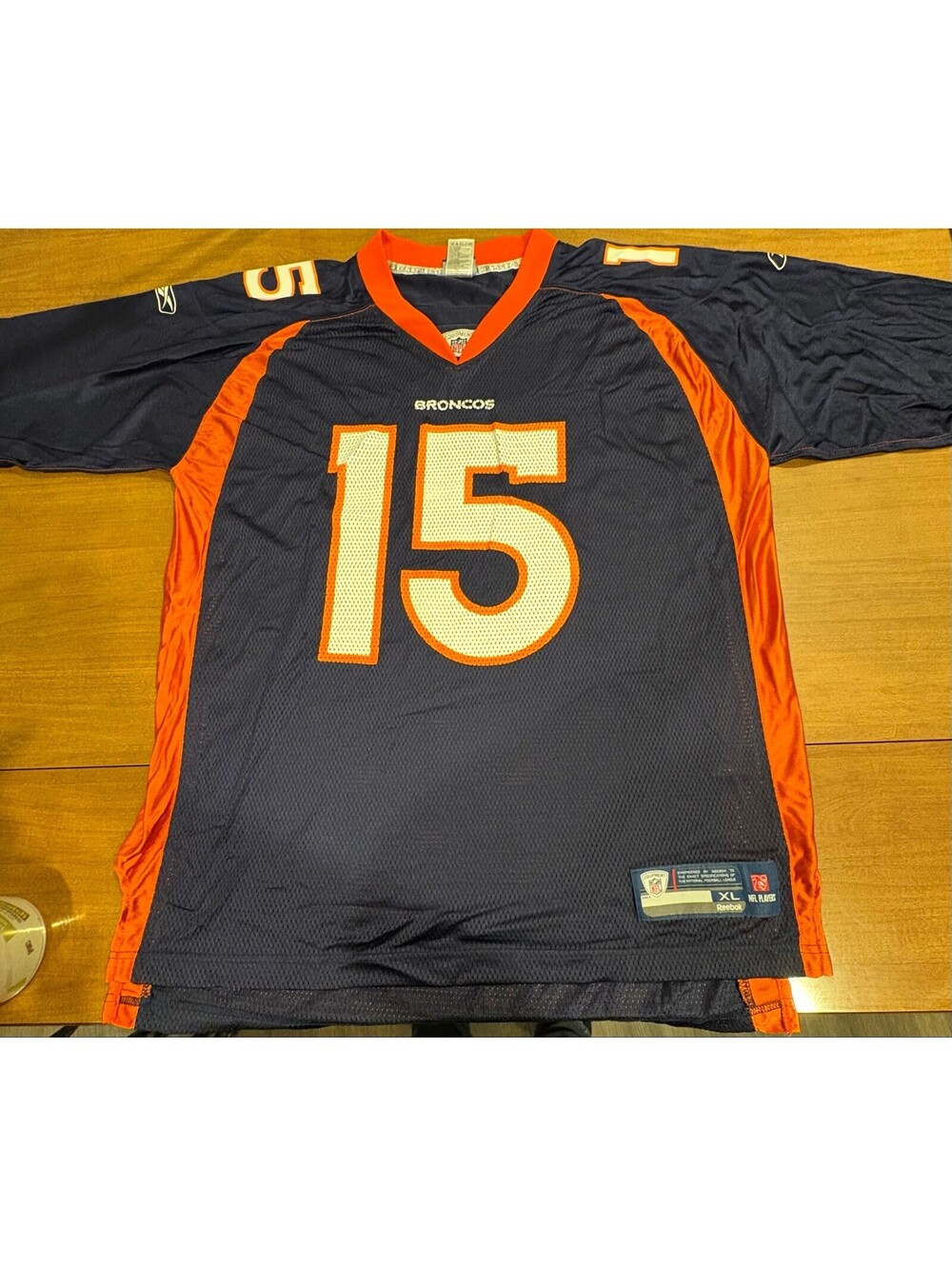 Reebok NFL Denver Broncos Tim Tebow #15 On-Field Jersey - Size XL-138